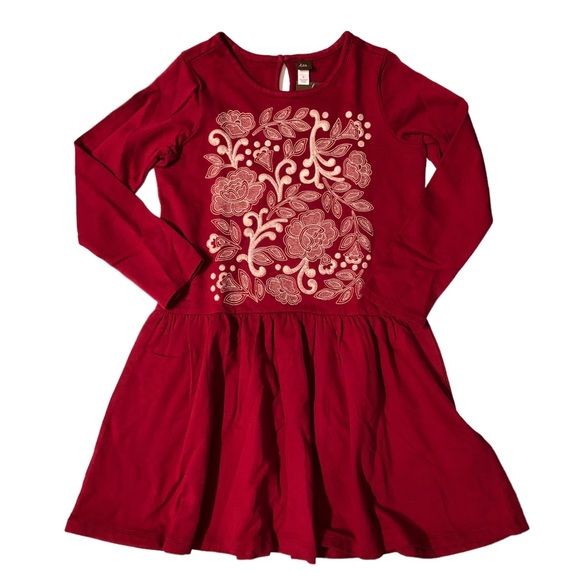 Tea Collection Dresses Nwt Tea Collection 8 Embroidered Dress